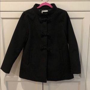 Black dress coat